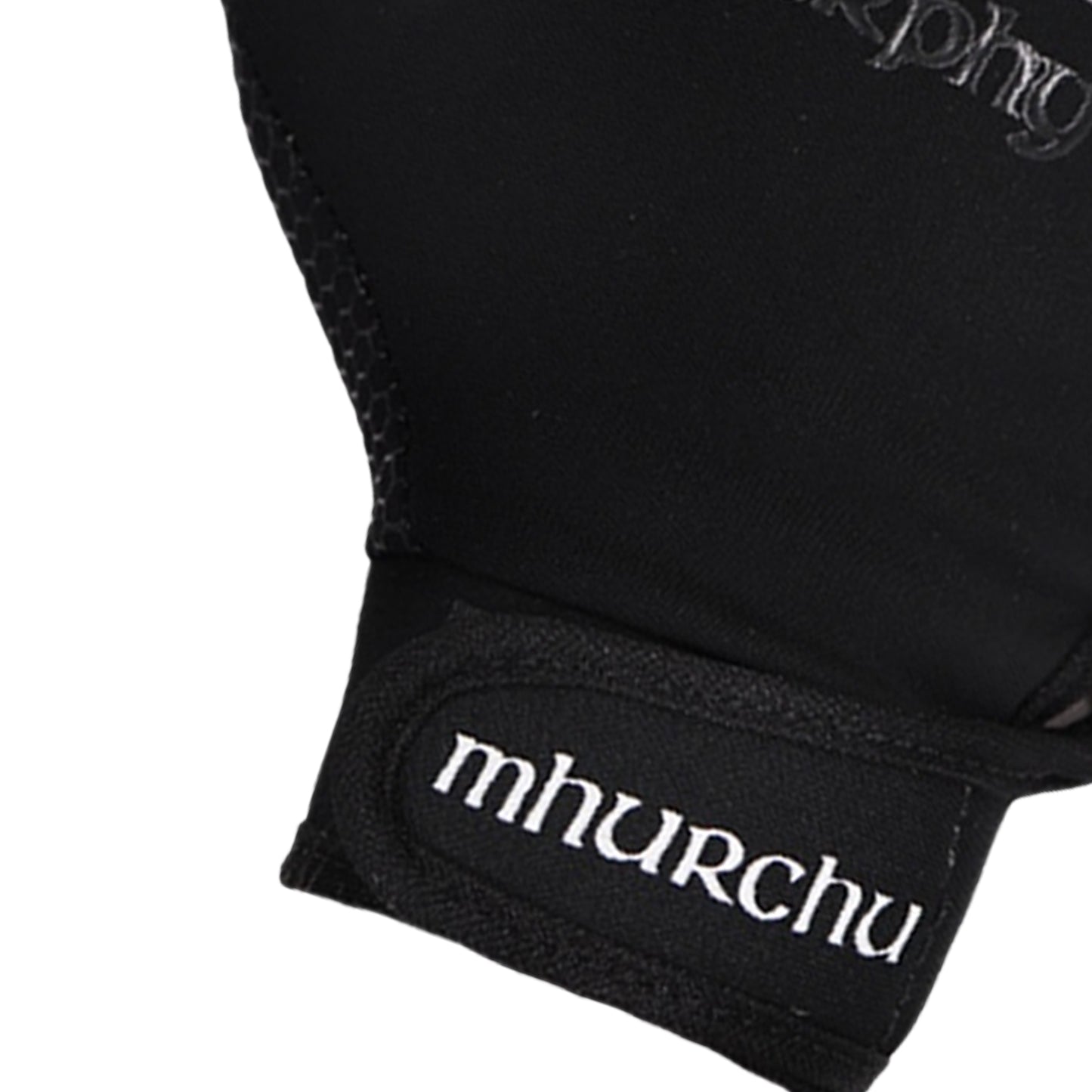 Black - Side - Murphys Unisex Adult Gaelic Gloves