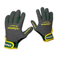 Grey-Green-Yellow - Back - Murphys Unisex Adult Contrast Gaelic Gloves