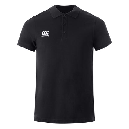 Black - Front - Canterbury Unisex Adult Polo Shirt