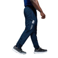 Navy-White - Side - Canterbury Unisex Adult Cuffed Ankle Tracksuit Bottoms
