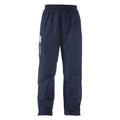 Navy-White - Front - Canterbury Unisex Adult Cuffed Ankle Tracksuit Bottoms