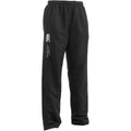 Black-White - Front - Canterbury Mens Open Hem Tracksuit Bottoms