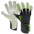 Grey-Green-White - Front - Precision Childrens-Kids Elite 2.0 Quartz Goalkeeper Gloves