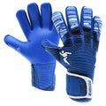 Blue-White - Front - Precision Childrens-Kids Elite 2.0 Grip Goalkeeper Gloves