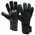 Black - Front - Precision Unisex Adult Elite 2.0 Blackout Goalkeeper Gloves