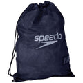 Navy - Front - Speedo Wet Kit Mesh Drawstring Bag