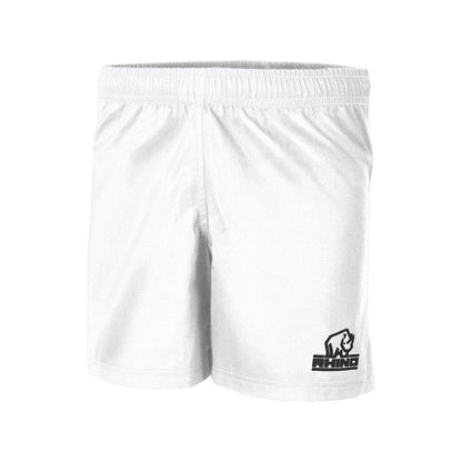 White - Front - Rhino Unisex Adult Auckland Shorts