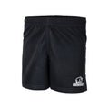 Black - Front - Rhino Unisex Adult Auckland Shorts