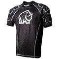Black - Front - Rhino Childrens-Kids Pro Body Protection Top