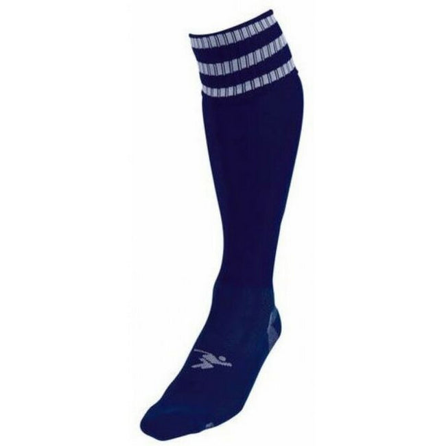 Royal Blue-White - Front - Precision Unisex Adult Pro Football Socks