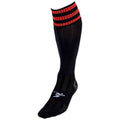 Black-Red - Front - Precision Unisex Adult Pro Football Socks