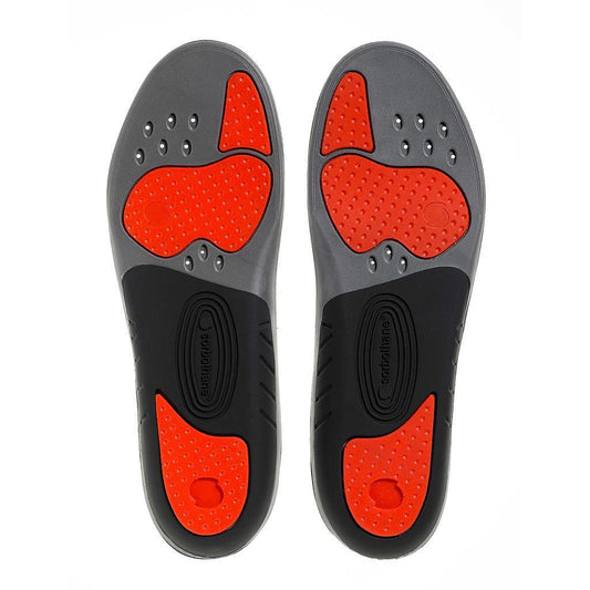 Red-Black-Grey - Front - Sorbothane Pro Insoles