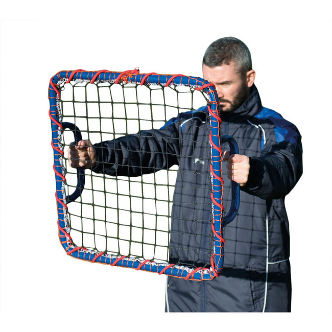 Blue-Red - Front - Precision Hand Held Ball Rebounder
