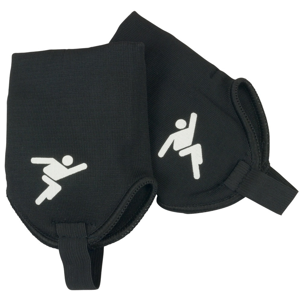 Black - Front - Precision Childrens-Kids Ankle Protectors