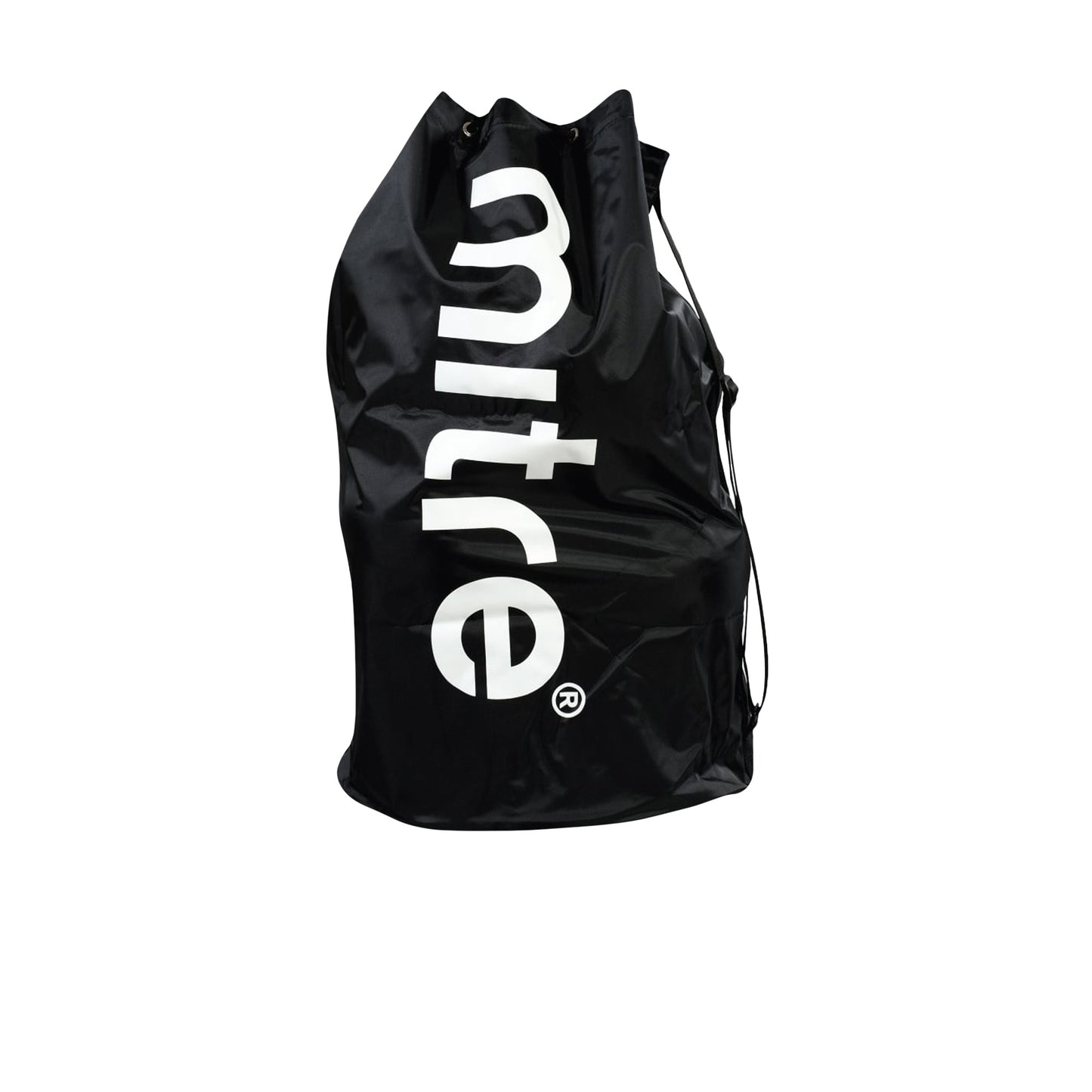 Black-White - Side - Mitre 12 Ball Football Bag