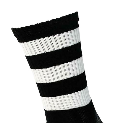 Black-White - Lifestyle - Precision Unisex Adults Pro Hooped Gaelic Mid Socks