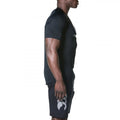 Black - Close up - Canterbury Mens Core Logo Vapodri T-Shirt