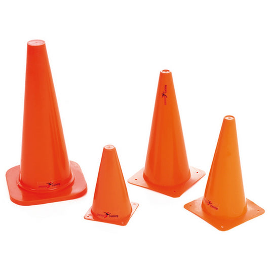 Orange - Front - Precision Traffic Cones (Pack Of 4)