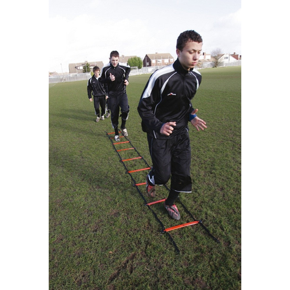 Black-Orange - Front - Precision Agility Ladder