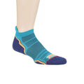 Kingfisher Blue-Navy - Back - 1000 Mile Mens Run Socks (Pack of 2)