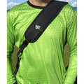 Black-Lime Green - Side - Gloveglu Keeper Crossbody Bag