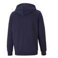 Navy - Back - Puma Mens ESS Hoodie