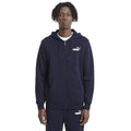 Navy - Side - Puma Mens ESS Hoodie