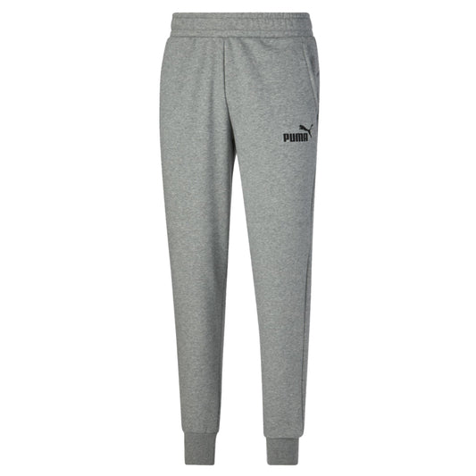 Medium Grey Heather - Front - Puma Mens ESS Slim Jogging Bottoms