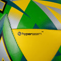 Yellow-Silver-Green - Back - Mitre Ultimatch Max Match Football