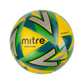 Yellow-Silver-Green - Side - Mitre Ultimatch Max Match Football