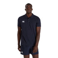 Navy - Side - Canterbury Mens Waimak Polo Shirt