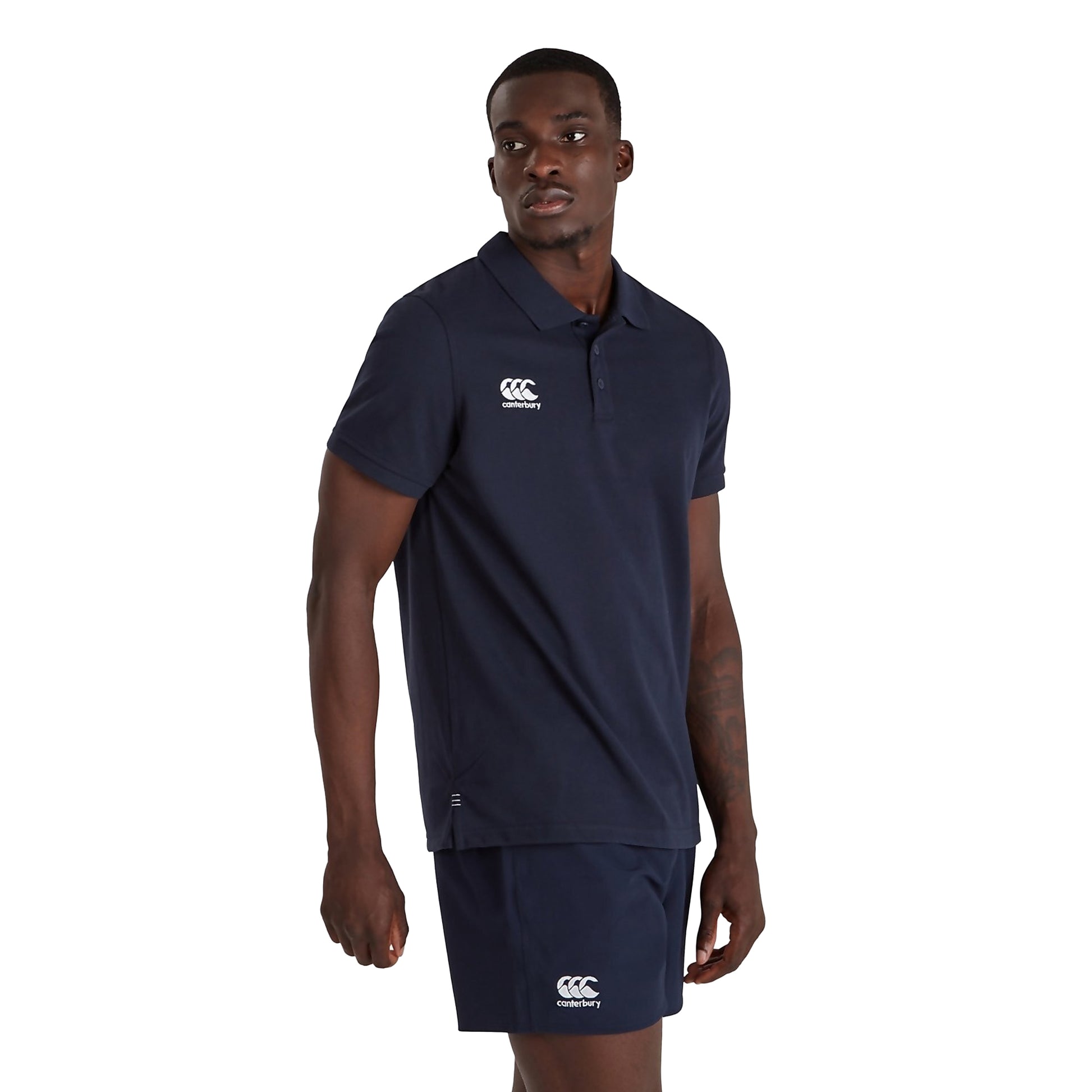 Navy - Lifestyle - Canterbury Mens Waimak Polo Shirt