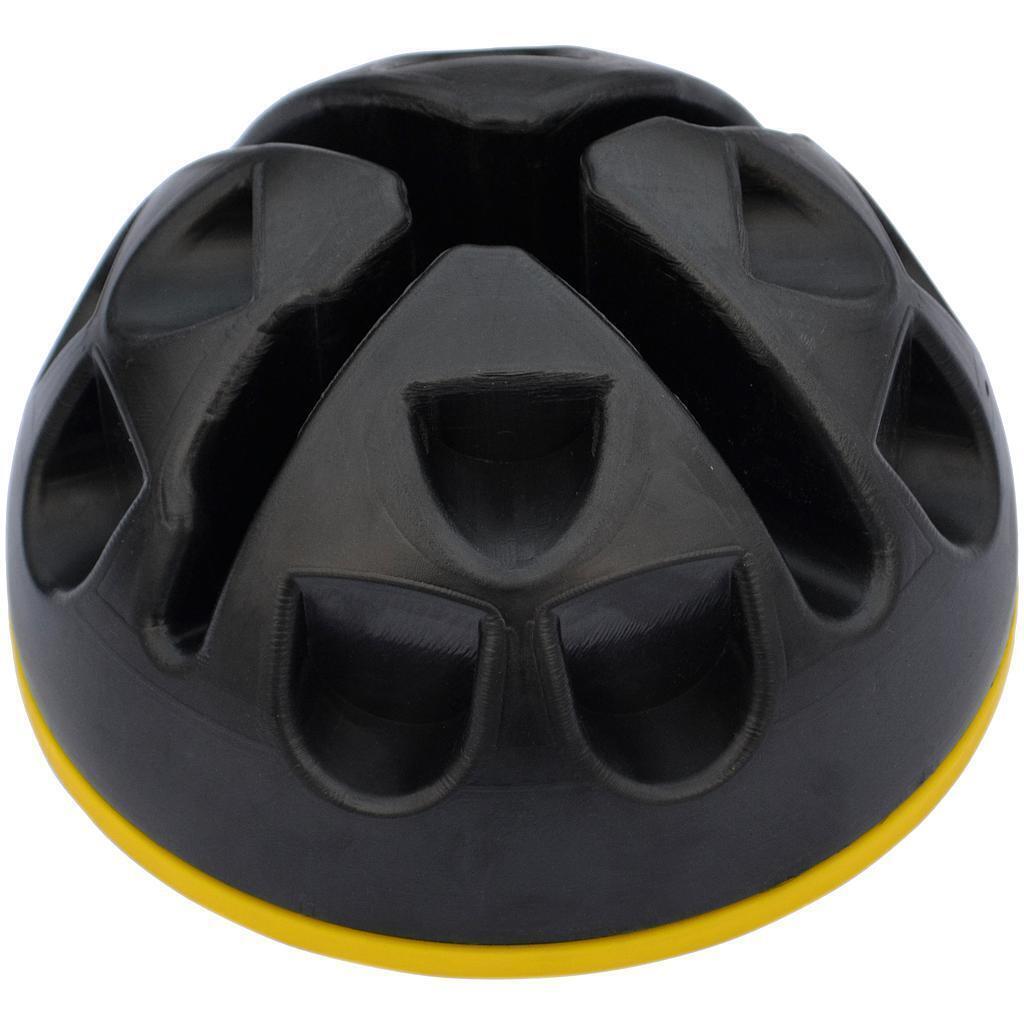 Black-Yellow - Front - Precision Training Agility Dome