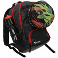 Charcoal Black-Red - Front - Precision Pro HX Backpack With Ball Holder