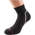 Black - Back - 1000 Mile Mens QTR Active Socks