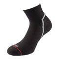 Black - Front - 1000 Mile Mens QTR Active Socks