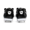 Black-White - Pack Shot - Puma Mens King Top Leather Football Boots