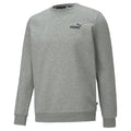 Grey Heather - Front - Puma Mens ESS Logo Sweatshirt