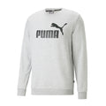 Light Grey Heather - Front - Puma Womens-Ladies ESS Logo Sweatshirt