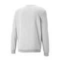 Light Grey Heather - Back - Puma Womens-Ladies ESS Logo Sweatshirt