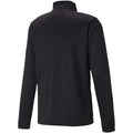 Black-White - Back - Puma Mens TeamRISE Quarter Zip Track Top