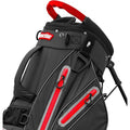 Black-Red - Lifestyle - Longridge Waterproof Golf Club Stand Bag