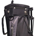 Black-Silver - Pack Shot - Longridge Golf Club Stand Bag