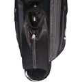 Black-Silver - Close up - Longridge Golf Club Stand Bag