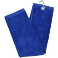 Blue - Front - Longridge Golf Towel