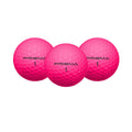 Pink - Back - Masters Prisma Titanium Golf Balls (Pack of 12)
