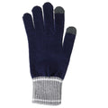 Peacoat-Grey Heather - Back - Puma Unisex Adult Knitted Winter Gloves