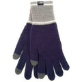 Peacoat-Grey Heather - Side - Puma Unisex Adult Knitted Winter Gloves