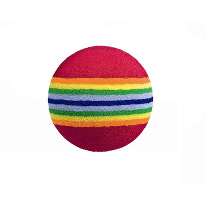 Multicoloured - Front - Longridge Foam Ball (Pack Of 6)