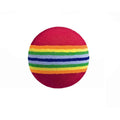 Multicoloured - Front - Longridge Foam Ball (Pack of 6)